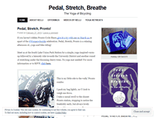 Tablet Screenshot of pedalstretchbreathe.com